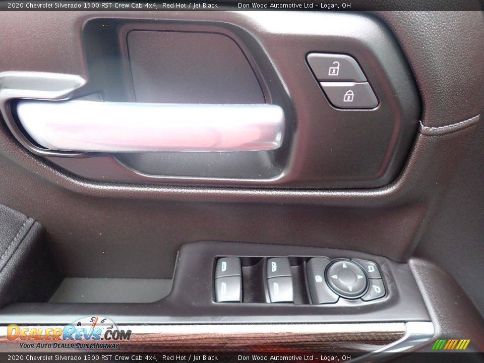 2020 Chevrolet Silverado 1500 RST Crew Cab 4x4 Red Hot / Jet Black Photo #19
