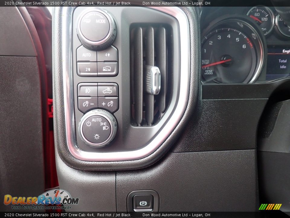 2020 Chevrolet Silverado 1500 RST Crew Cab 4x4 Red Hot / Jet Black Photo #20