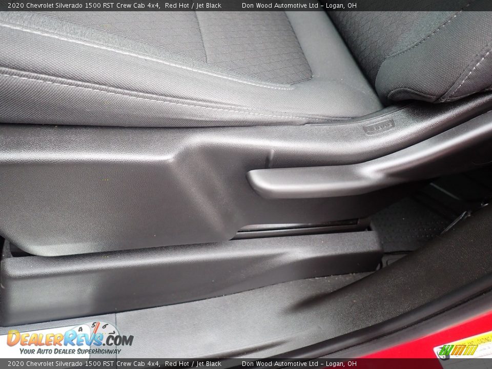 2020 Chevrolet Silverado 1500 RST Crew Cab 4x4 Red Hot / Jet Black Photo #21