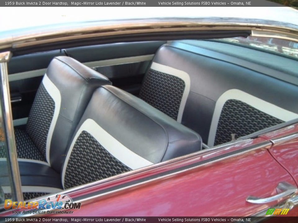 Black/White Interior - 1959 Buick Invicta 2 Door Hardtop Photo #6