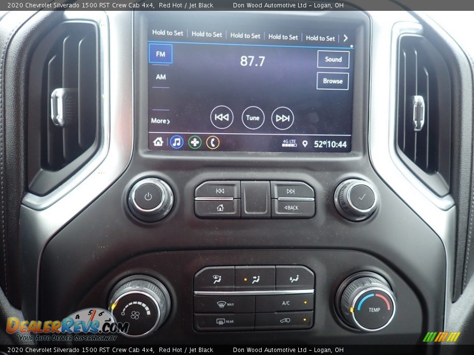 2020 Chevrolet Silverado 1500 RST Crew Cab 4x4 Red Hot / Jet Black Photo #27