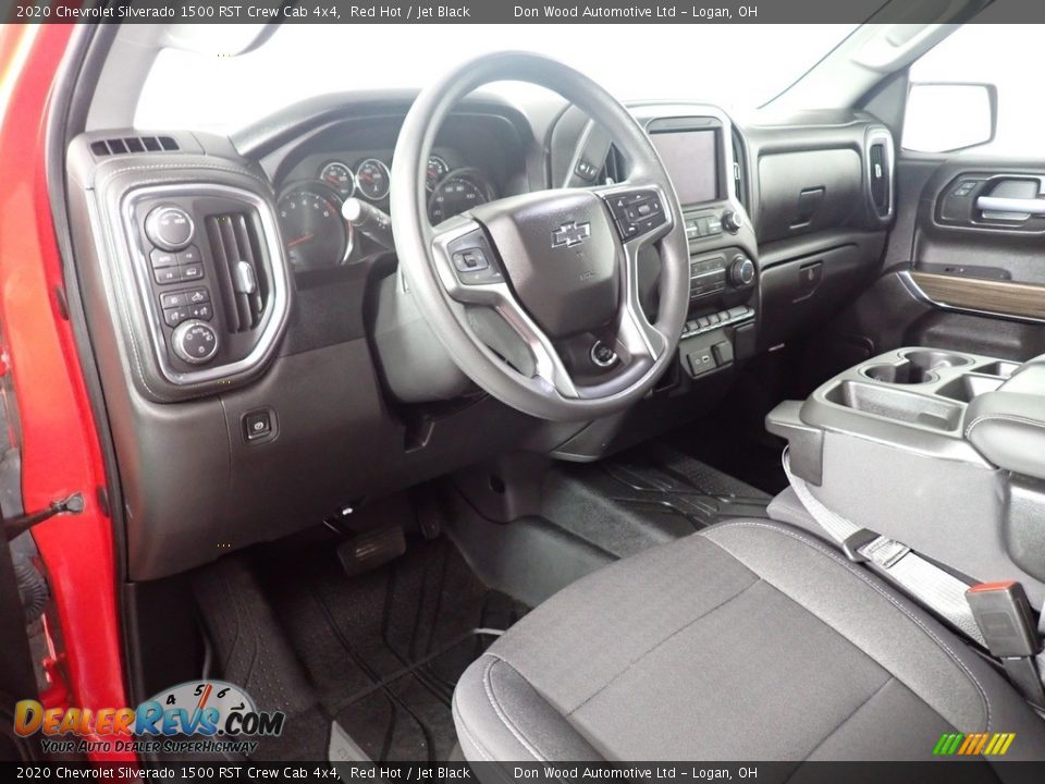 2020 Chevrolet Silverado 1500 RST Crew Cab 4x4 Red Hot / Jet Black Photo #30