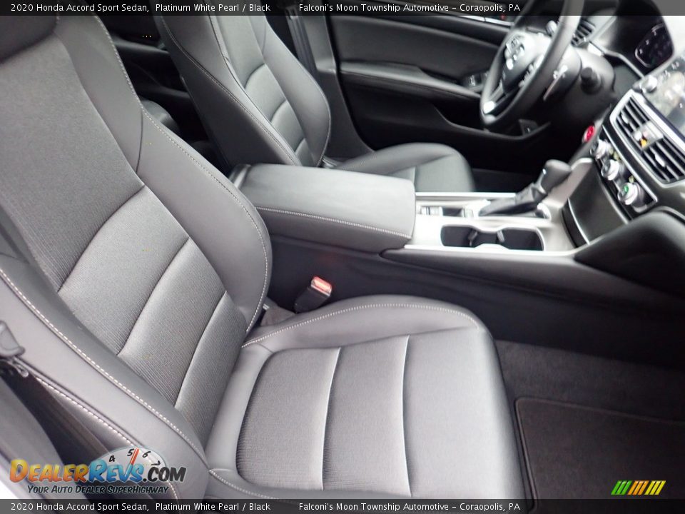 2020 Honda Accord Sport Sedan Platinum White Pearl / Black Photo #10
