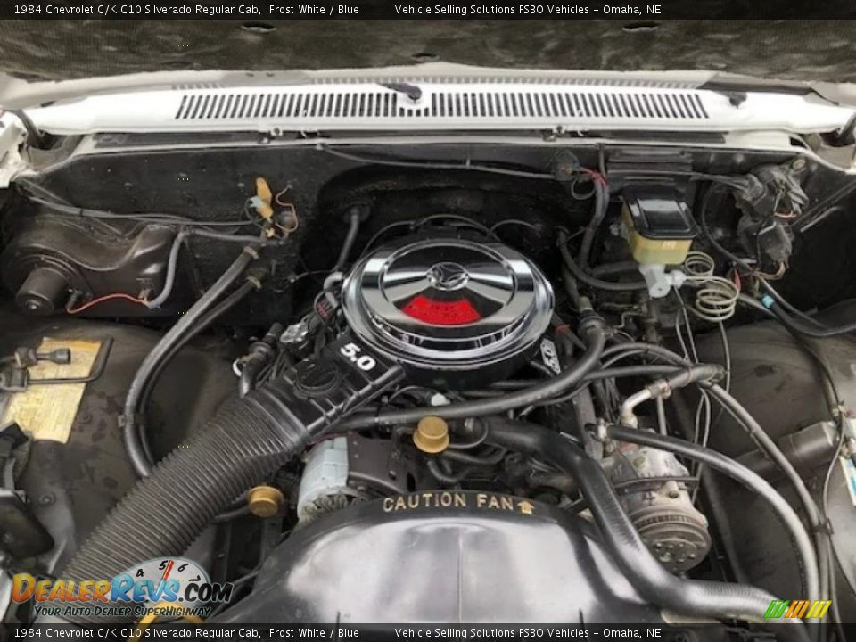 1984 Chevrolet C/K C10 Silverado Regular Cab 5.0 Liter OHV 16-Valve V8 Engine Photo #5