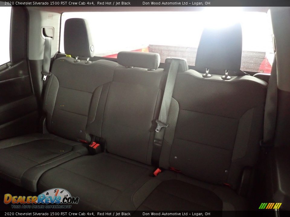 2020 Chevrolet Silverado 1500 RST Crew Cab 4x4 Red Hot / Jet Black Photo #31