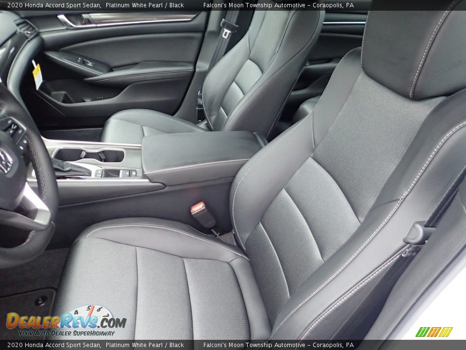 2020 Honda Accord Sport Sedan Platinum White Pearl / Black Photo #14