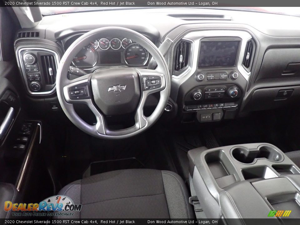 2020 Chevrolet Silverado 1500 RST Crew Cab 4x4 Red Hot / Jet Black Photo #35
