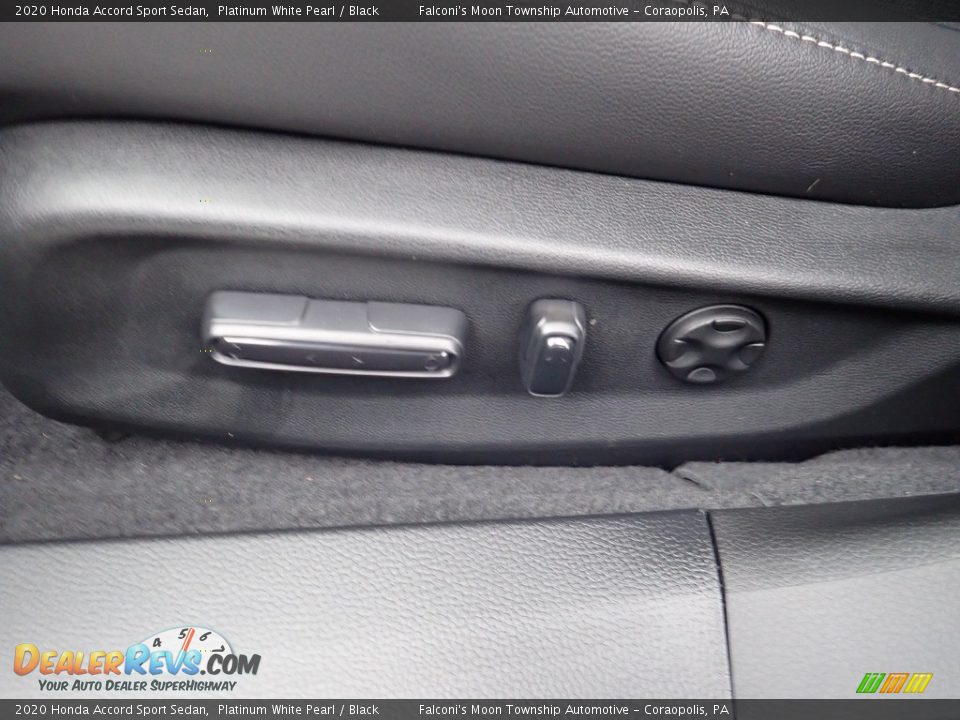 2020 Honda Accord Sport Sedan Platinum White Pearl / Black Photo #20