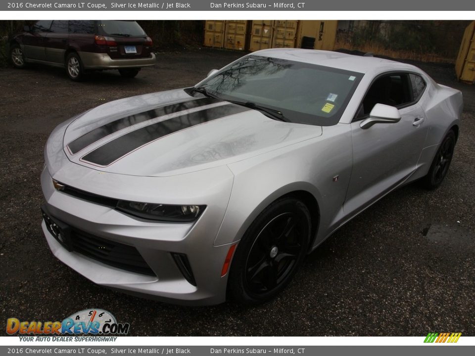 2016 Chevrolet Camaro LT Coupe Silver Ice Metallic / Jet Black Photo #1