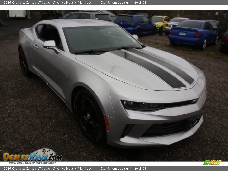 2016 Chevrolet Camaro LT Coupe Silver Ice Metallic / Jet Black Photo #3