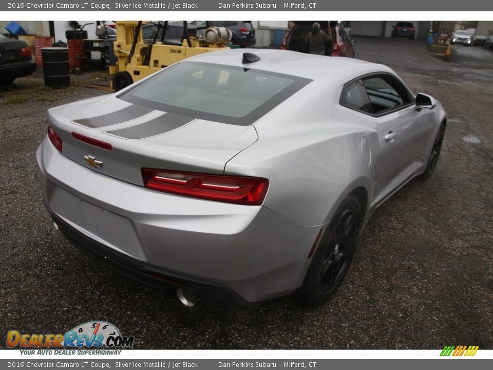 2016 Chevrolet Camaro LT Coupe Silver Ice Metallic / Jet Black Photo #5