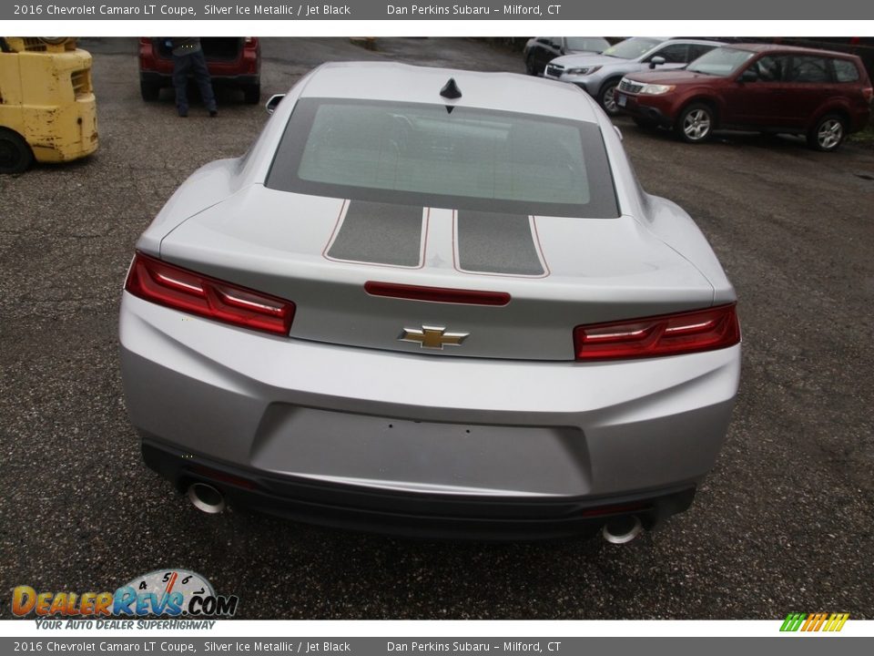 2016 Chevrolet Camaro LT Coupe Silver Ice Metallic / Jet Black Photo #6