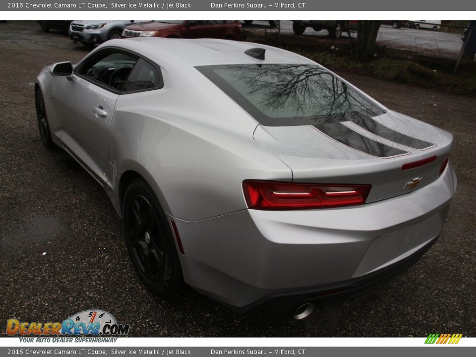 2016 Chevrolet Camaro LT Coupe Silver Ice Metallic / Jet Black Photo #7