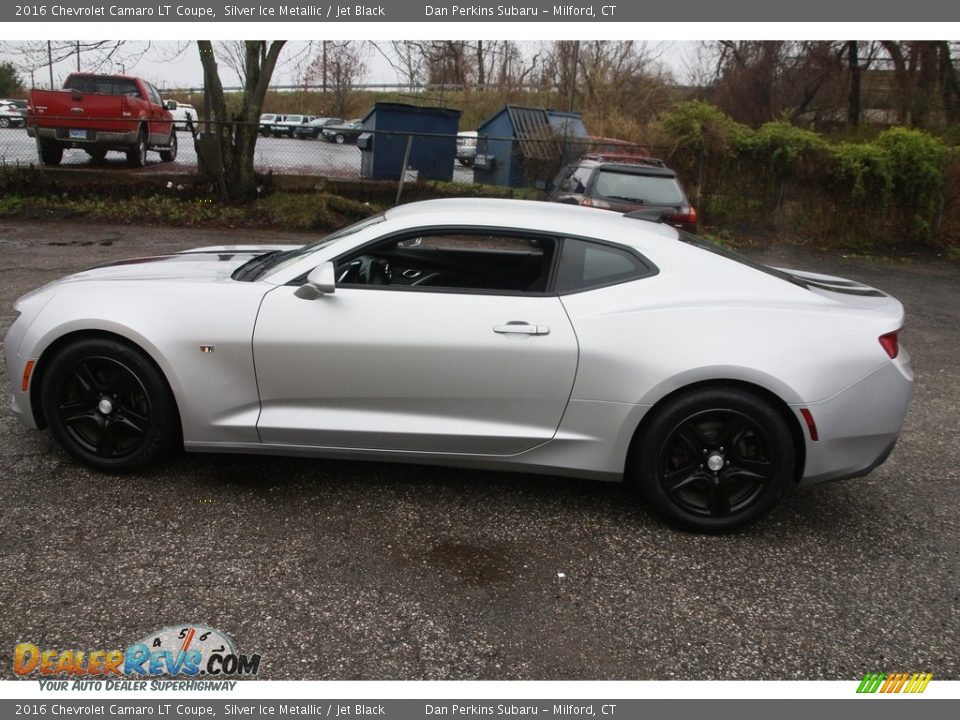 2016 Chevrolet Camaro LT Coupe Silver Ice Metallic / Jet Black Photo #8