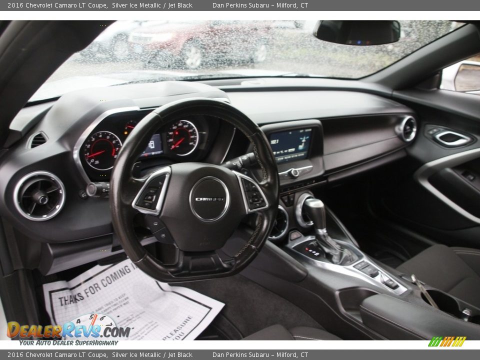 2016 Chevrolet Camaro LT Coupe Silver Ice Metallic / Jet Black Photo #10