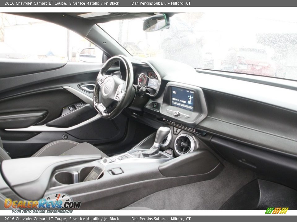 2016 Chevrolet Camaro LT Coupe Silver Ice Metallic / Jet Black Photo #12