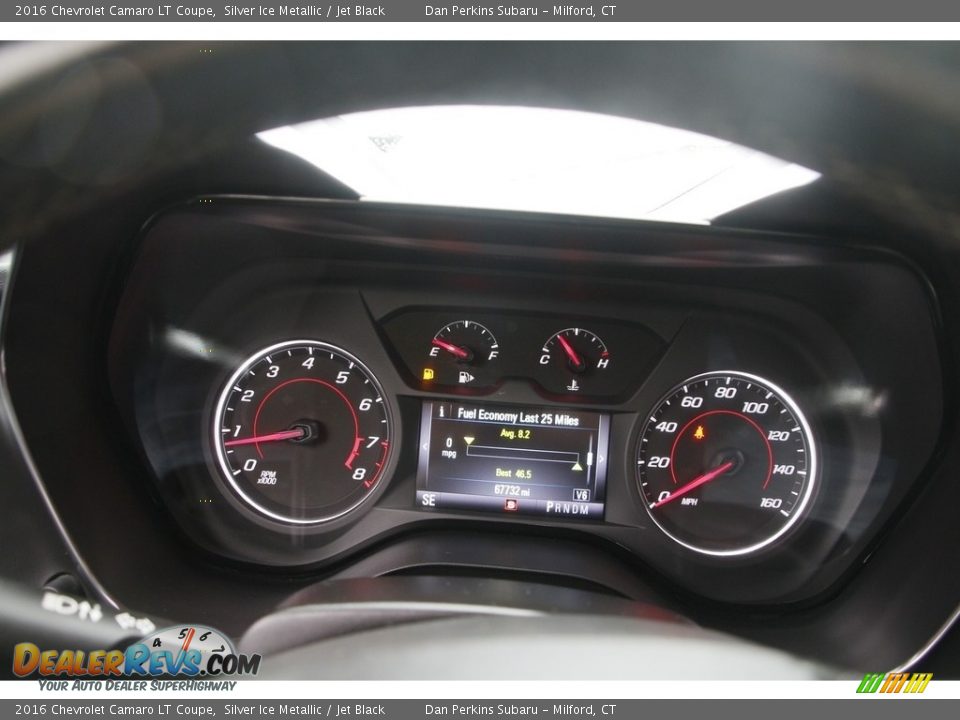 2016 Chevrolet Camaro LT Coupe Silver Ice Metallic / Jet Black Photo #14