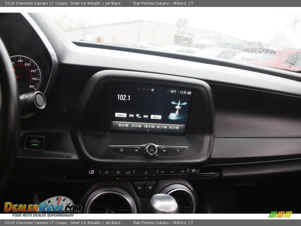 2016 Chevrolet Camaro LT Coupe Silver Ice Metallic / Jet Black Photo #15