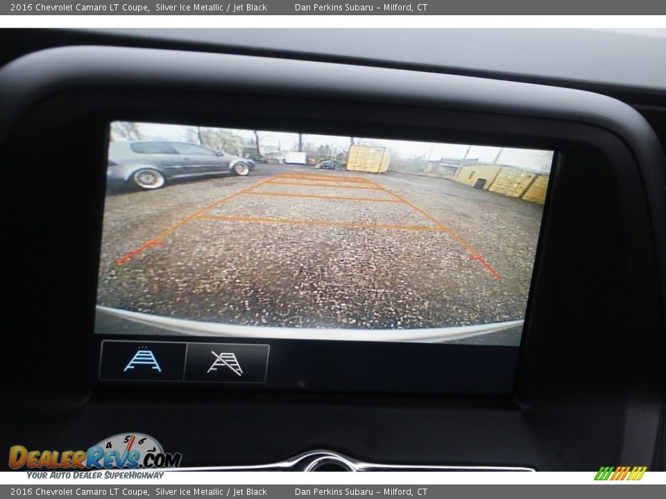 2016 Chevrolet Camaro LT Coupe Silver Ice Metallic / Jet Black Photo #17