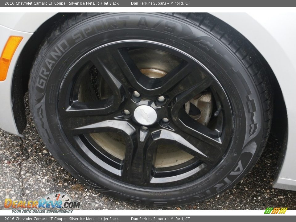 2016 Chevrolet Camaro LT Coupe Silver Ice Metallic / Jet Black Photo #18