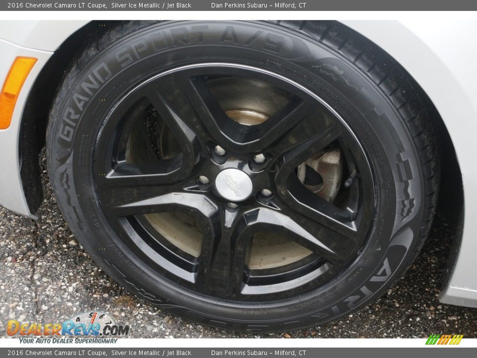 2016 Chevrolet Camaro LT Coupe Silver Ice Metallic / Jet Black Photo #19