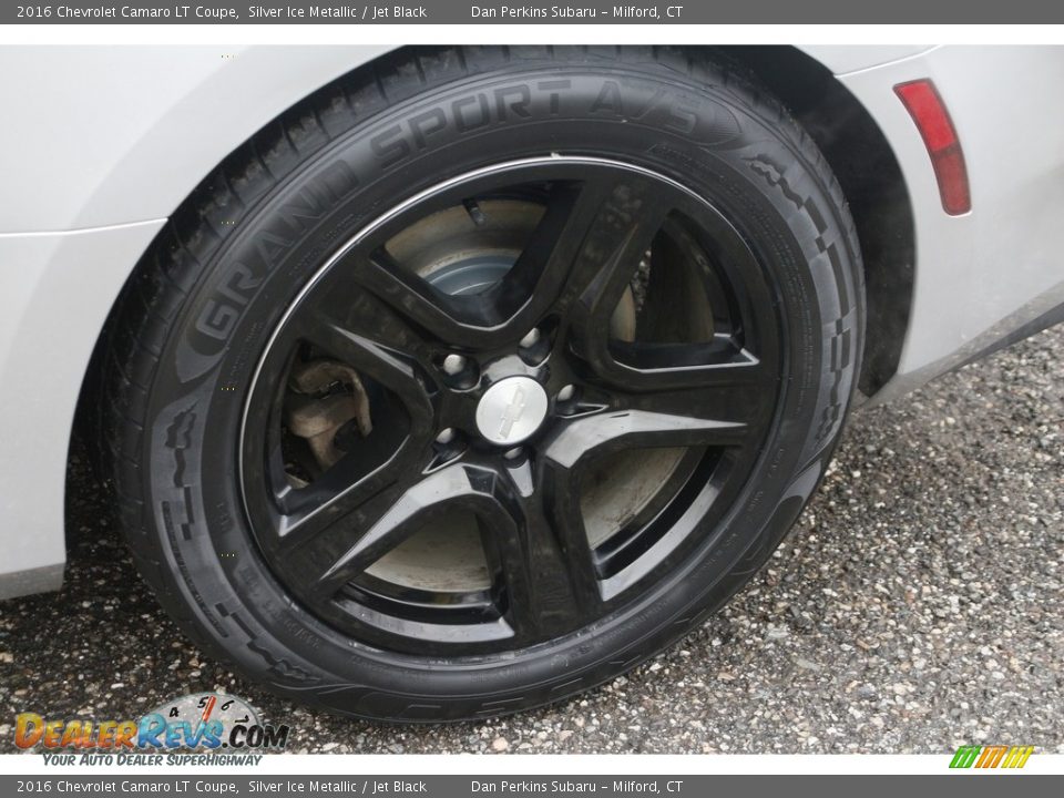 2016 Chevrolet Camaro LT Coupe Silver Ice Metallic / Jet Black Photo #20