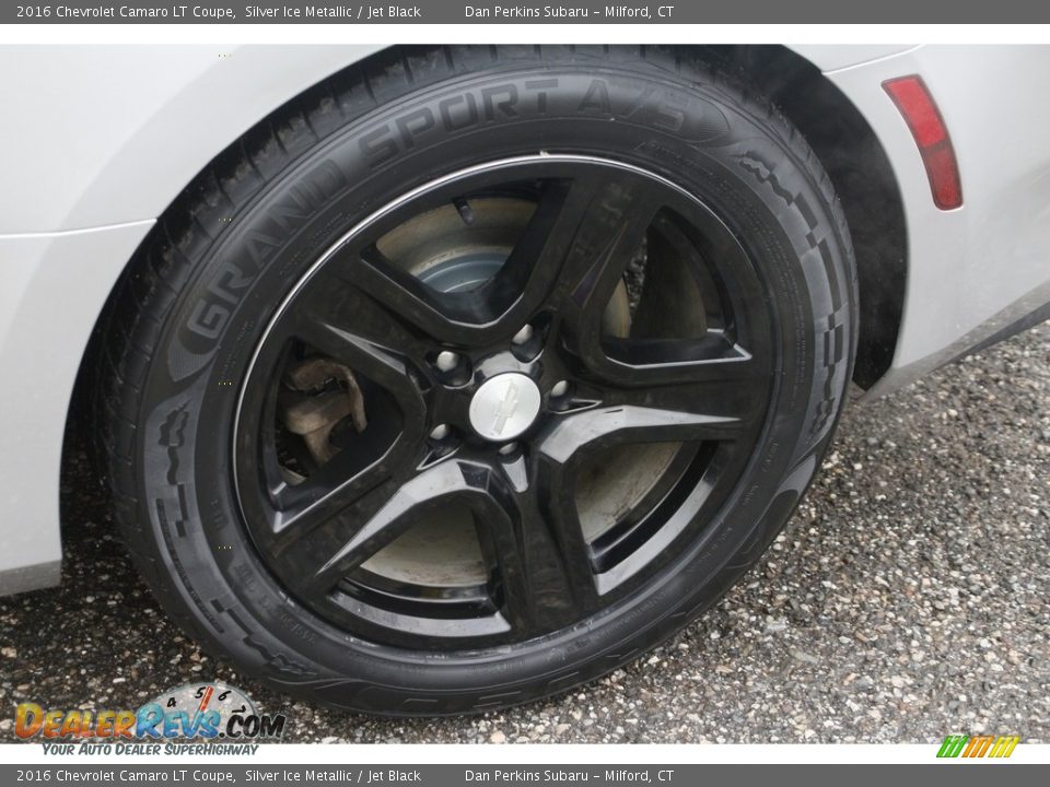 2016 Chevrolet Camaro LT Coupe Silver Ice Metallic / Jet Black Photo #21