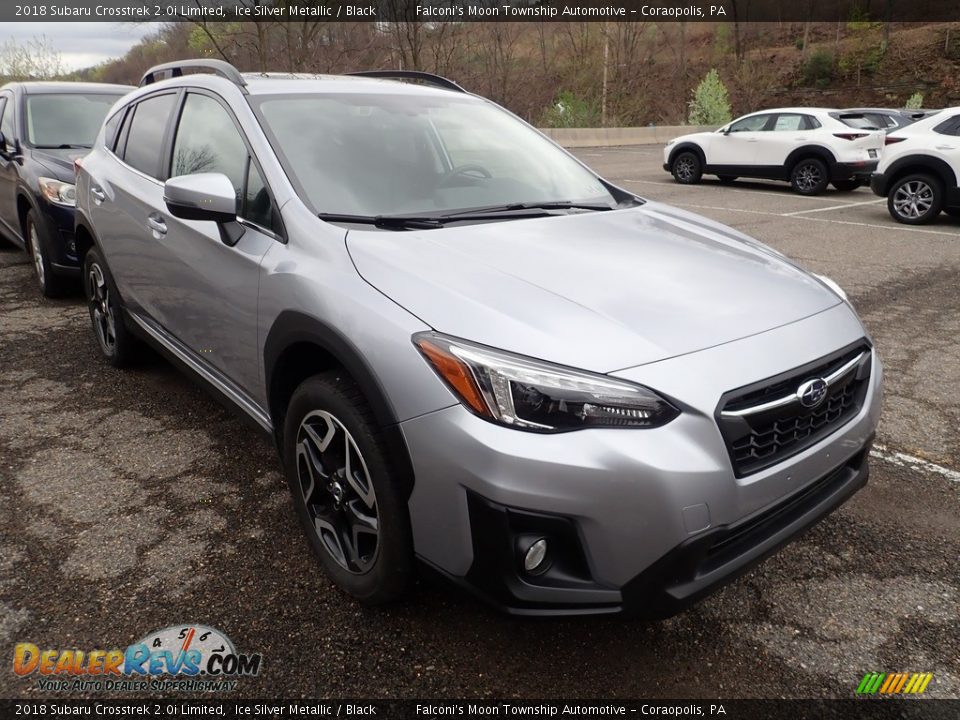 2018 Subaru Crosstrek 2.0i Limited Ice Silver Metallic / Black Photo #4