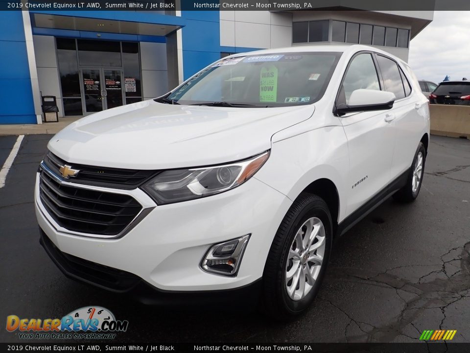 2019 Chevrolet Equinox LT AWD Summit White / Jet Black Photo #2