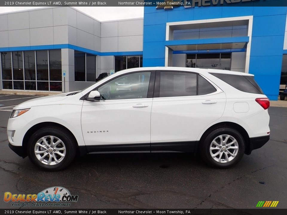 2019 Chevrolet Equinox LT AWD Summit White / Jet Black Photo #3