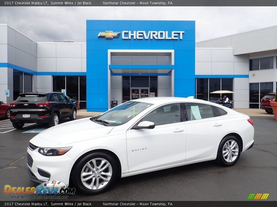 2017 Chevrolet Malibu LT Summit White / Jet Black Photo #1