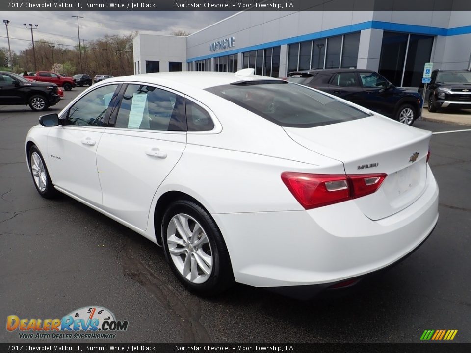 2017 Chevrolet Malibu LT Summit White / Jet Black Photo #4