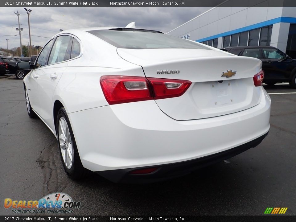 2017 Chevrolet Malibu LT Summit White / Jet Black Photo #5