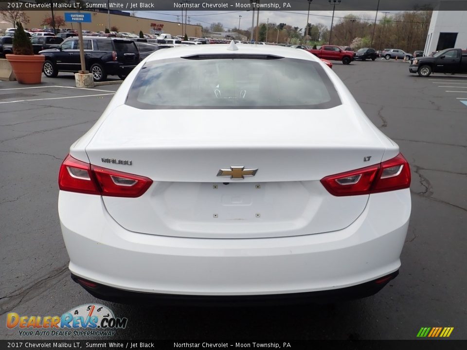 2017 Chevrolet Malibu LT Summit White / Jet Black Photo #6