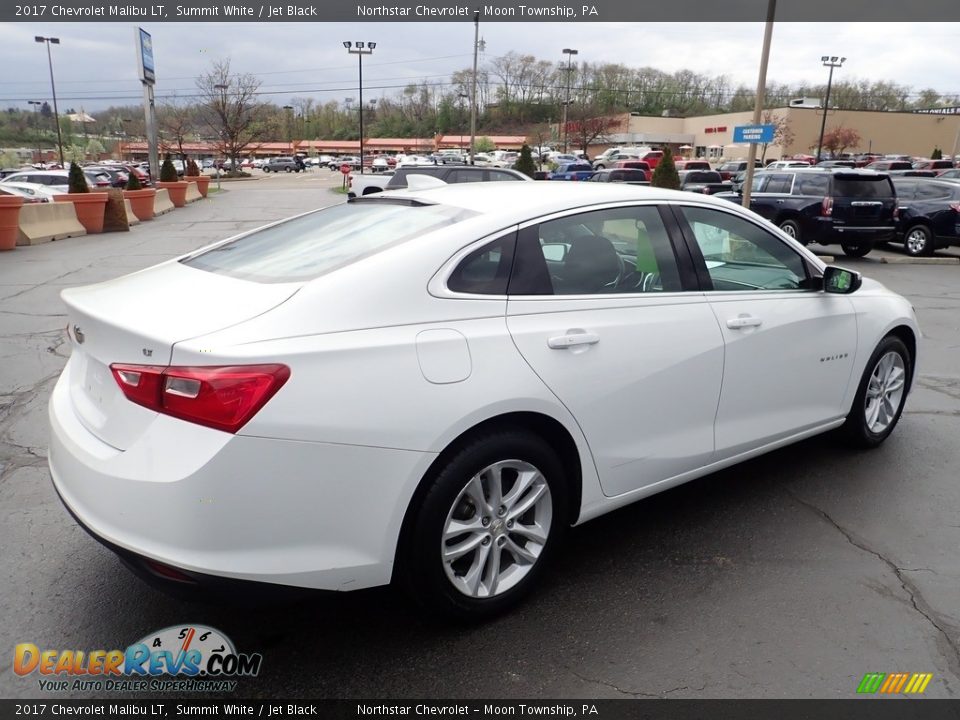 2017 Chevrolet Malibu LT Summit White / Jet Black Photo #9