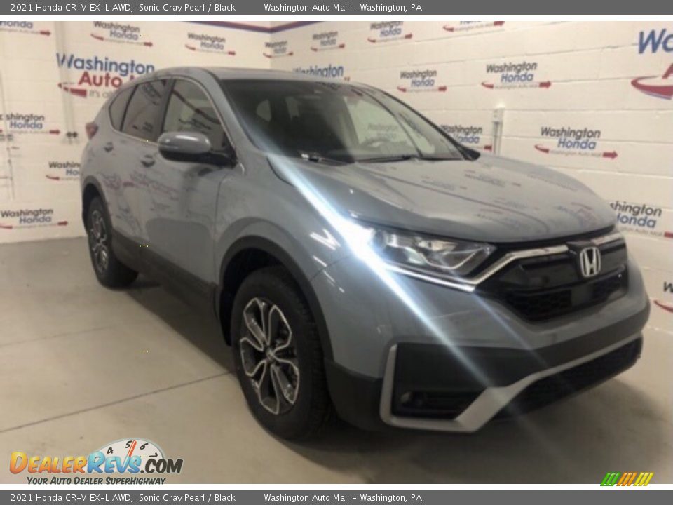 2021 Honda CR-V EX-L AWD Sonic Gray Pearl / Black Photo #1