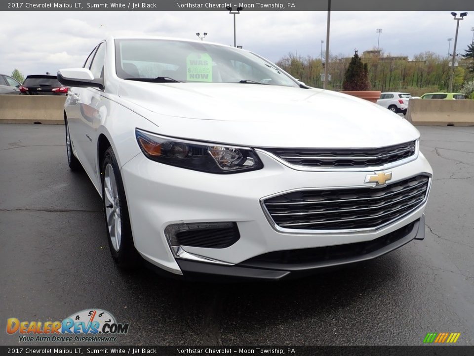 2017 Chevrolet Malibu LT Summit White / Jet Black Photo #12