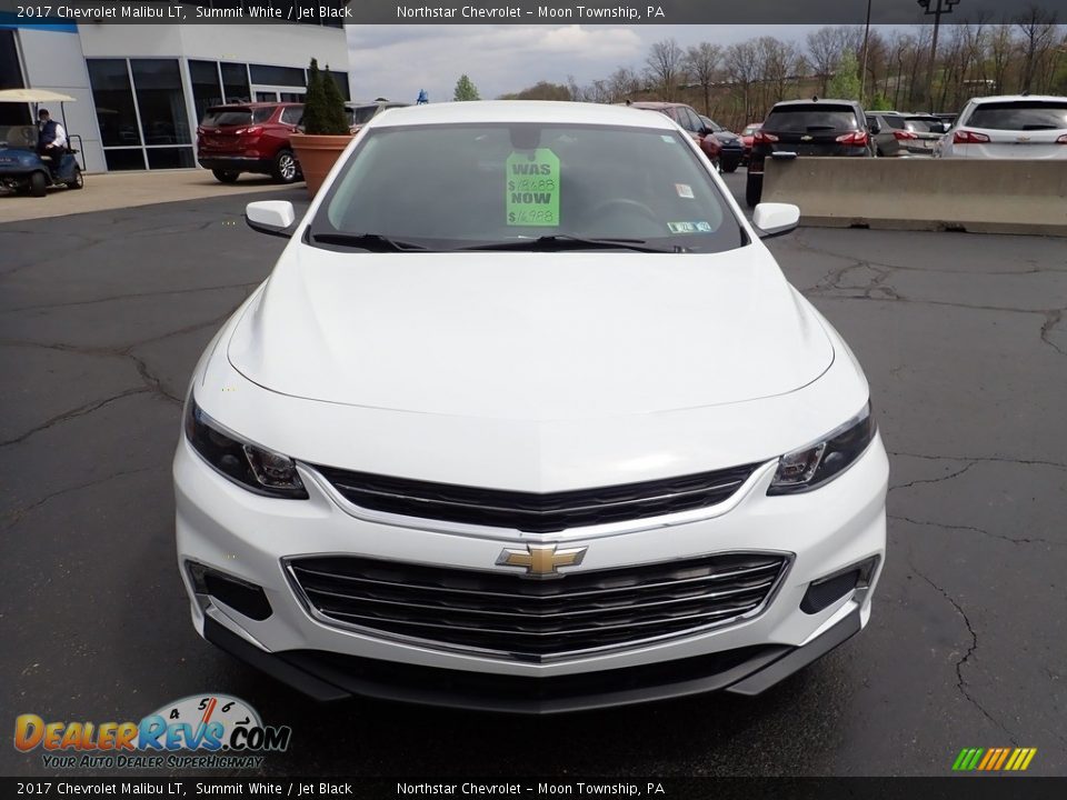 2017 Chevrolet Malibu LT Summit White / Jet Black Photo #13