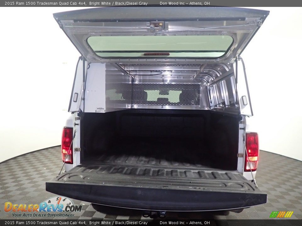 2015 Ram 1500 Tradesman Quad Cab 4x4 Bright White / Black/Diesel Gray Photo #13
