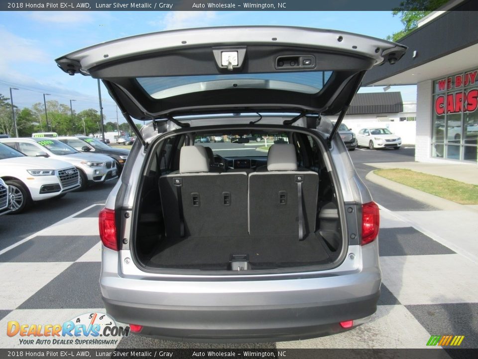 2018 Honda Pilot EX-L AWD Lunar Silver Metallic / Gray Photo #5