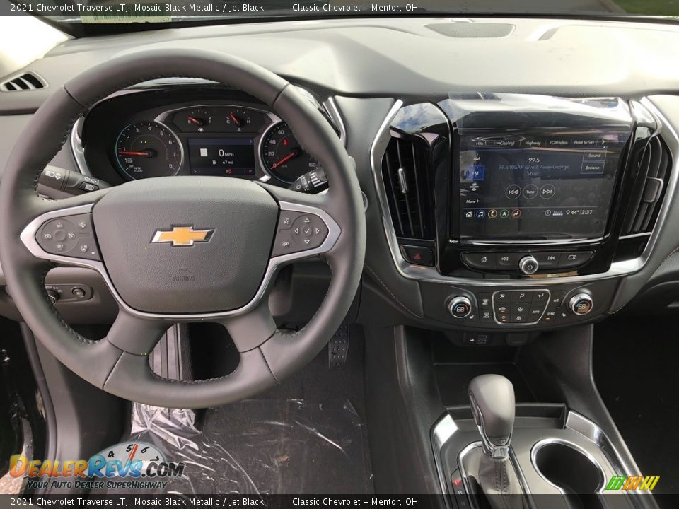 2021 Chevrolet Traverse LT Mosaic Black Metallic / Jet Black Photo #7