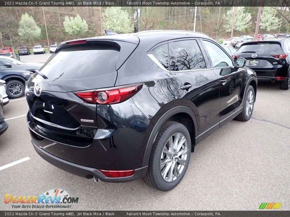 2021 Mazda CX-5 Grand Touring AWD Jet Black Mica / Black Photo #2