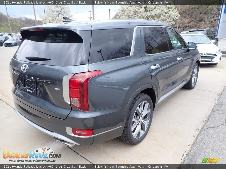 2021 Hyundai Palisade Limited AWD Steel Graphite / Black Photo #2