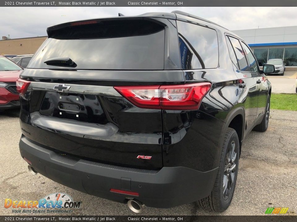 2021 Chevrolet Traverse LT Mosaic Black Metallic / Jet Black Photo #3