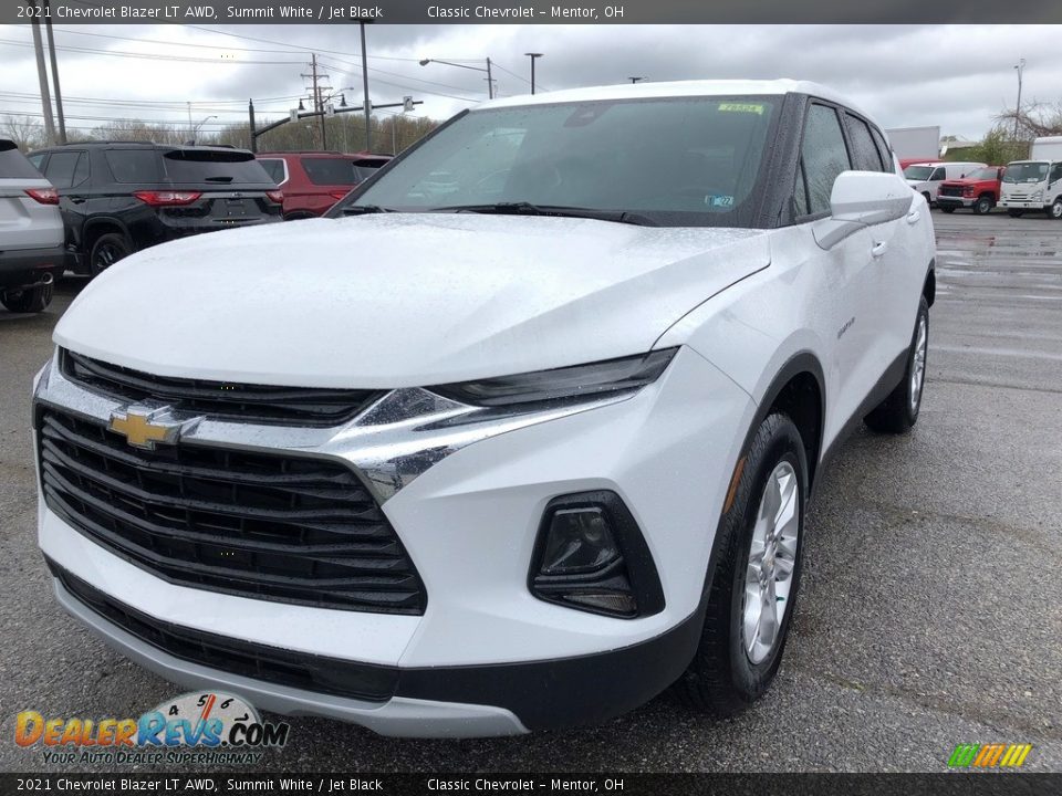 2021 Chevrolet Blazer LT AWD Summit White / Jet Black Photo #1