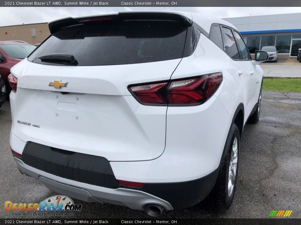 2021 Chevrolet Blazer LT AWD Summit White / Jet Black Photo #3