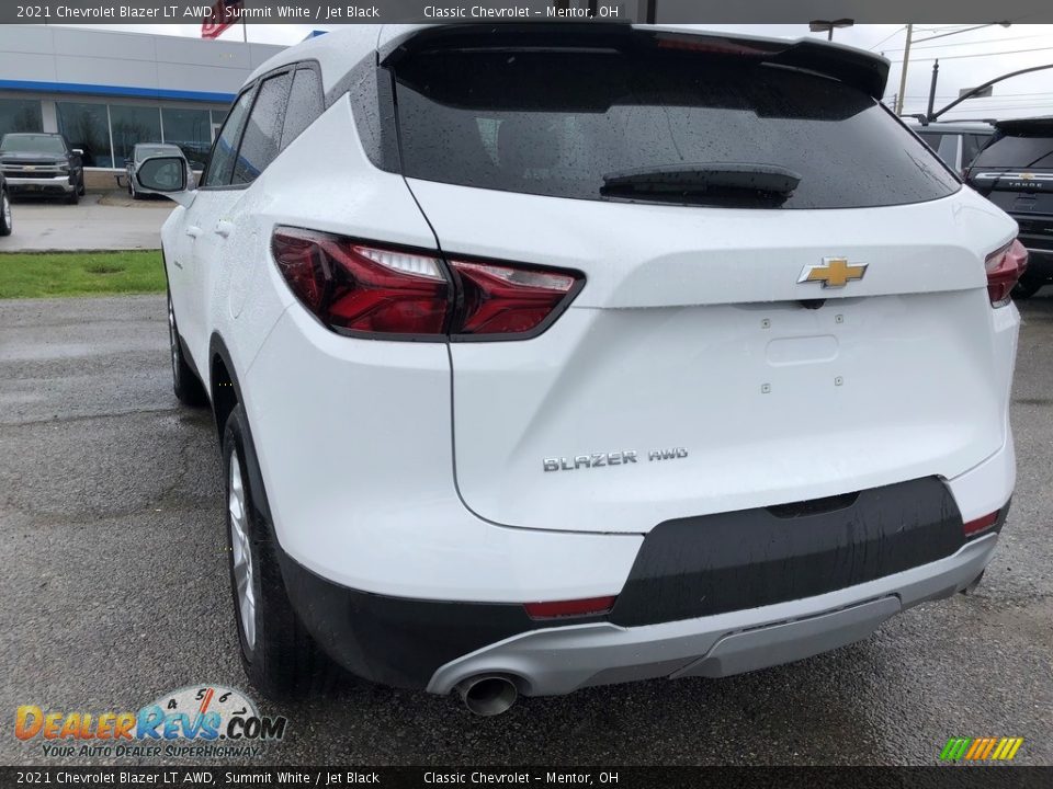 2021 Chevrolet Blazer LT AWD Summit White / Jet Black Photo #4