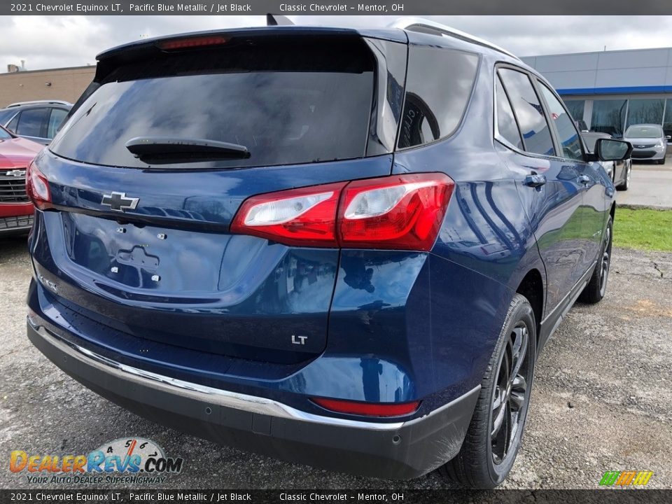 2021 Chevrolet Equinox LT Pacific Blue Metallic / Jet Black Photo #3