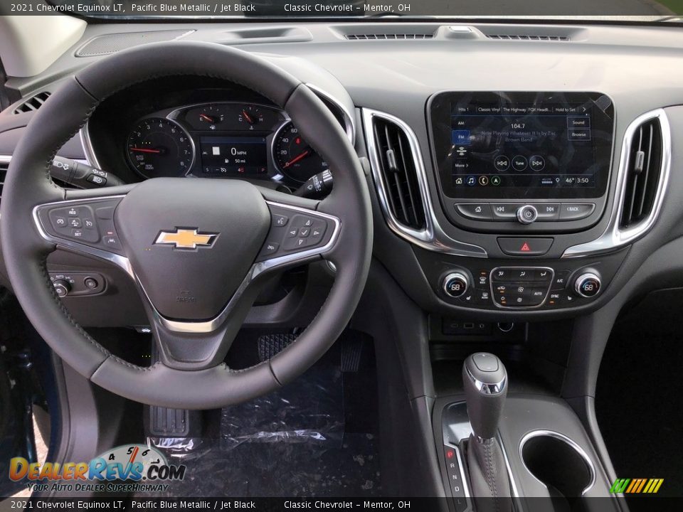 2021 Chevrolet Equinox LT Pacific Blue Metallic / Jet Black Photo #7