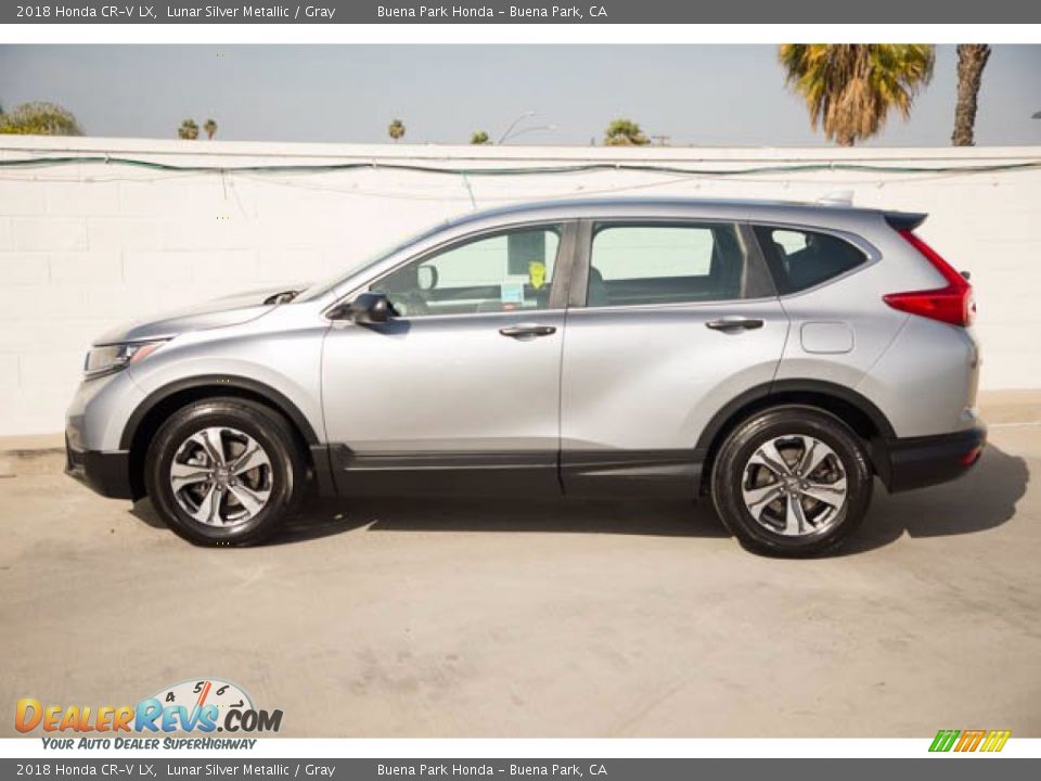 2018 Honda CR-V LX Lunar Silver Metallic / Gray Photo #10